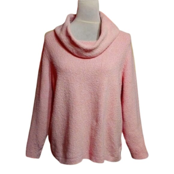J. Jill Textured Cowl Neck Pullover Sweater - Picture 1 of 6